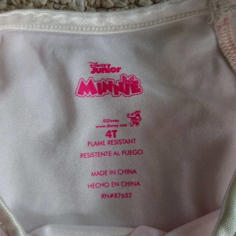 Disney Minnie Mouse Toddler Girls Nightgown Sizes 4T